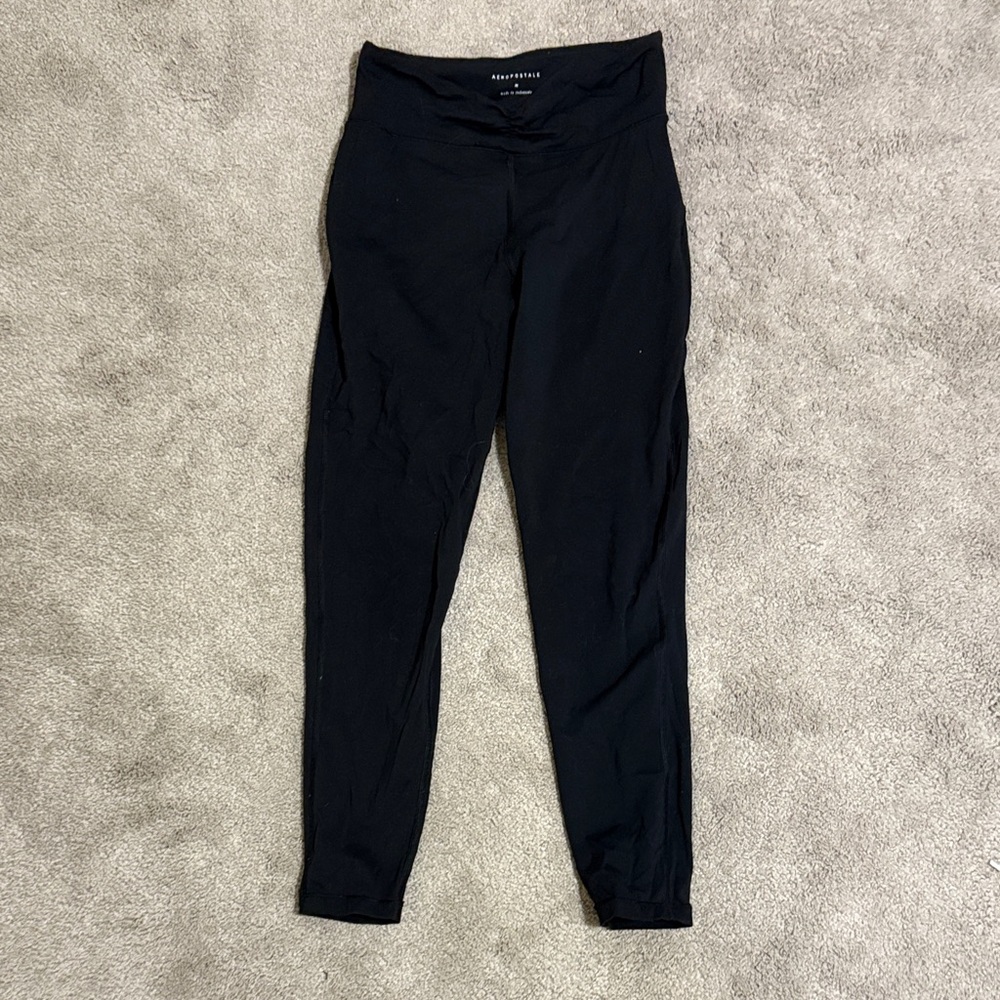 Aeropostale Jet Black Leggings